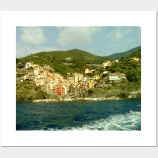 Italy, Riomaggiore, Cinque Terre Posters and Art